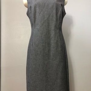 BANANA REPUBLIC Gray Sleeveless Dress 12